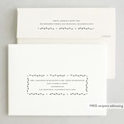 "Vintage Floral Holiday" - Holiday Cards in Spruce by Cedar and Grey - FREE Recipient Addressing