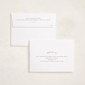 "Simply Framed" - Holiday Cards in Poinsettia by Stacey Meacham - FREE Recipient Addressing