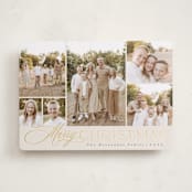 "classic layout" - Holiday Cards in Vanilla by Christy Hy Lee - Front