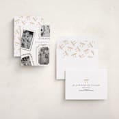 "Memories Framed" - Holiday Cards in Snow by Joyce Pinheiro - Assembled