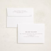 "Triple Happiness" - Holiday Cards in Snow by Juliana Zimmermann - FREE Recipient Addressing
