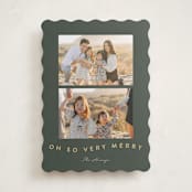 "so merry waved" - Holiday Cards in Forest by Kristen Knechtel - Front