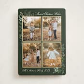 "Natural Holiday" - Holiday Cards in Juniper by Susan Moyal - Front