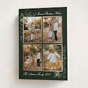 "Natural Holiday" - Holiday Cards in Juniper by Susan Moyal - Folded Card
