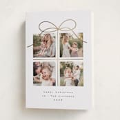 "Christmas Gift" - Holiday Cards in Snow by Jenny Millington - Folded Card