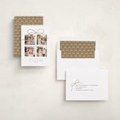 "Christmas Gift" - Holiday Cards in Snow by Jenny Millington - Assembled