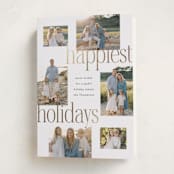 "Large Holidays" - Holiday Cards in Polar Bear by Ashlee Townsend - Folded Card