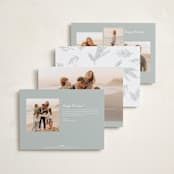 "merriment" - Holiday Cards in Snow by Rebecca Durflinger - Back of Card Options
