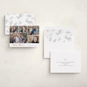 "merriment" - Holiday Cards in Snow by Rebecca Durflinger - Assembled