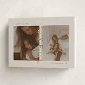 "Joyful Den" - Holiday Cards in Linen by Ana Sharpe - Folded Card