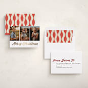 "Brilliant Shine" - Holiday Cards in Snow by Alicia Schultz - Assembled