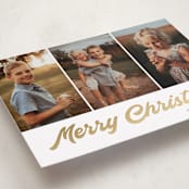 "Brilliant Shine" - Holiday Cards in Snow by Alicia Schultz - Detail