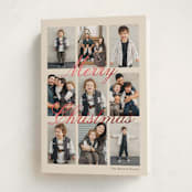 "Season Snapshot" - Holiday Cards in Champagne by Baumbirdy - Folded Card