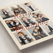"Season Snapshot" - Holiday Cards in Champagne by Baumbirdy - Detail