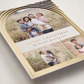 "Arch Border" - Holiday Cards in Cookie Dough by Brianne Larsen - Detail
