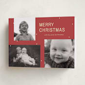 "Dotted" - Holiday Cards in Santa by Ani Somi - Folded Card