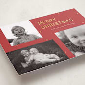 "Dotted" - Holiday Cards in Santa by Ani Somi - Detail