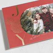 "Disney Mickey Sparkles" - Holiday Cards in Stocking by Vera Lim - Detail