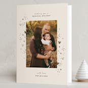"Disney Mickey Sparkle" - Holiday Cards in Sparkle by Pixel and Hank - Folded Card