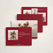 "sparkly holiday ribbon" - Holiday Cards in Orchard by Grae - Back of Card Options