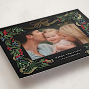 "sparkly holiday ribbon" - Holiday Cards in Orchard by Grae - Detail