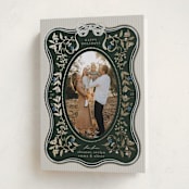 "Waves of Greenery" - Holiday Cards in Verdant by Ana de Sousa - Folded Card