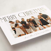 "Christmas Headline" - Holiday Cards in Starlight by Kacey Kendrick Wagner - Detail