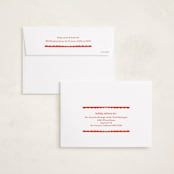 "sweetie" - Holiday Cards in Candy Cane by Angela Marzuki - FREE Recipient Addressing