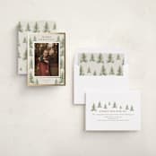 "Winter Trees" - Holiday Cards in Toffee by Petra Kern - Assembled