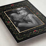"Detailed" - Holiday Cards in Holly Berry by Susan Moyal - Detail