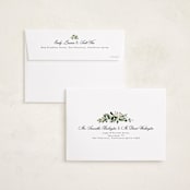 "Framed Botanicals" - Holiday Cards in Wreath by Susan Moyal - FREE Recipient Addressing