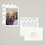 "A Sentimental Holiday" - Holiday Cards in Snow by Chris Griffith - Assembled