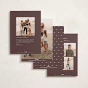 "Classic Corners" - Holiday Cards in Pinecone by Emily Betts - Back of Card Options