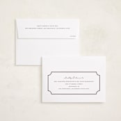 "Classic Corners" - Holiday Cards in Pinecone by Emily Betts - FREE Recipient Addressing