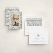 "Scalloped Edge Holiday" - Holiday Cards in Sapphire by Chris Griffith - Assembled