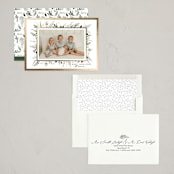"Holly Framed" - Holiday Cards in Sage by Susan Moyal - Assembled