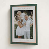 "Foil Frame" - Holiday Cards in Evergreen by Nicole Walsh - Folded Card