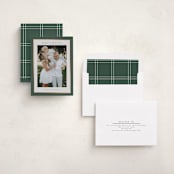 "Foil Frame" - Holiday Cards in Evergreen by Nicole Walsh - Assembled