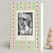 "Holly Frames" - Holiday Cards in Pine by Baumbirdy - Folded Card