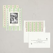"Holly Frames" - Holiday Cards in Pine by Baumbirdy - Assembled