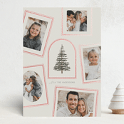 "Photo Album" - Holiday Cards in Buttercream by Baumbirdy - Front