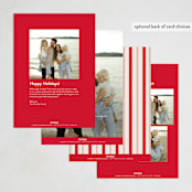 "Photo Album" - Holiday Cards in Buttercream by Baumbirdy - Back of Card Options