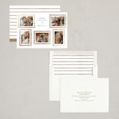 "Glimmering" - Holiday Cards in Snowflake by Jessica Williams - Assembled