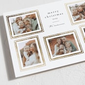 "Glimmering" - Holiday Cards in Snowflake by Jessica Williams - Detail
