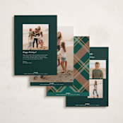 "Picture Perfect" - Holiday Cards in Champagne by Erin German - Back of Card Options