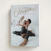 "Picture Perfect" - Holiday Cards in Champagne by Erin German - Folded Card