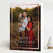 "classic framed" - Holiday Cards in Vanilla by Stephanie Hawkes - Folded Card