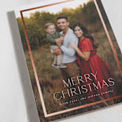 "classic framed" - Holiday Cards in Vanilla by Stephanie Hawkes - Detail