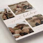 "minimal holiday gallery" - Holiday Cards in Taupe by Sarah Curry - Detail
