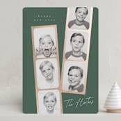 "Snapshots" - Holiday Cards in Forest by Leah Bisch - Front